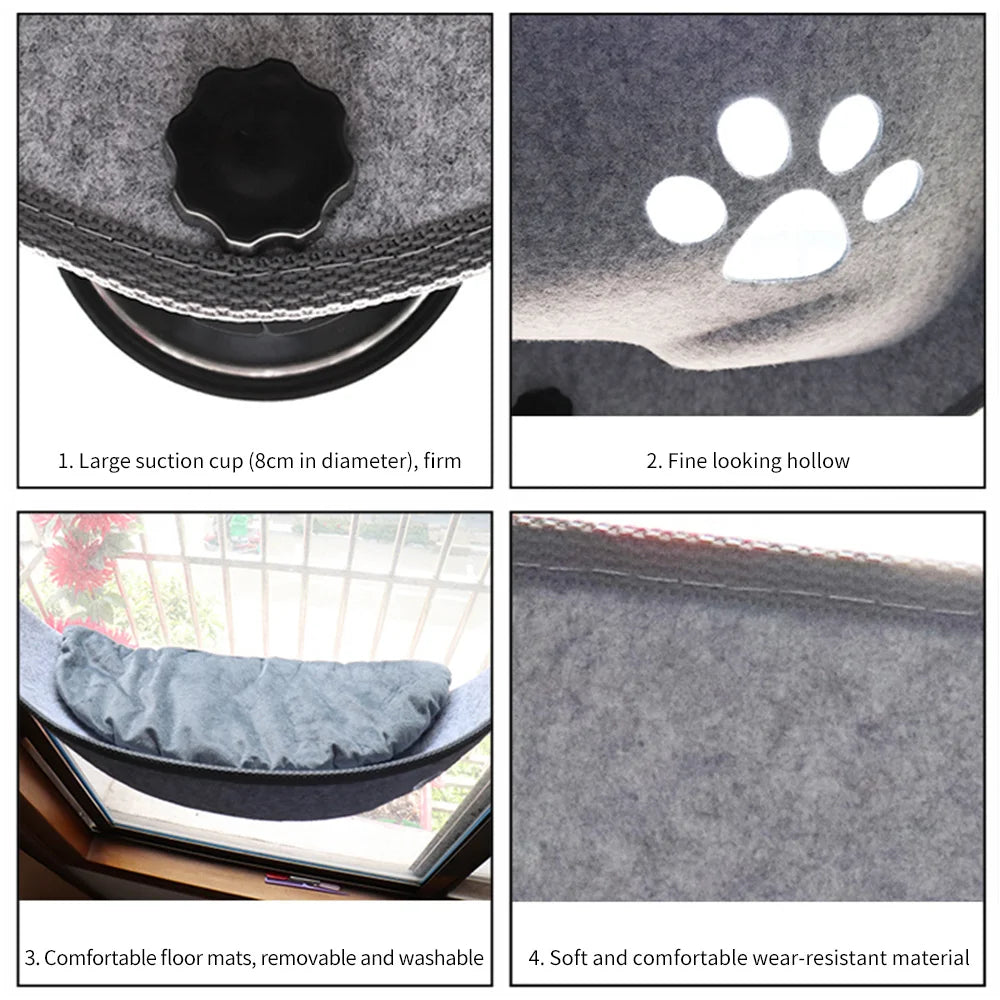 Hamac de fenêtre pour chat