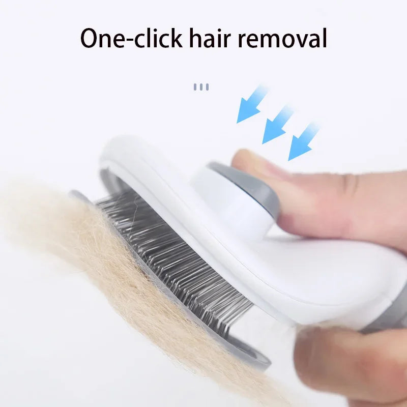 Brosse pour animaux nettoyage facile