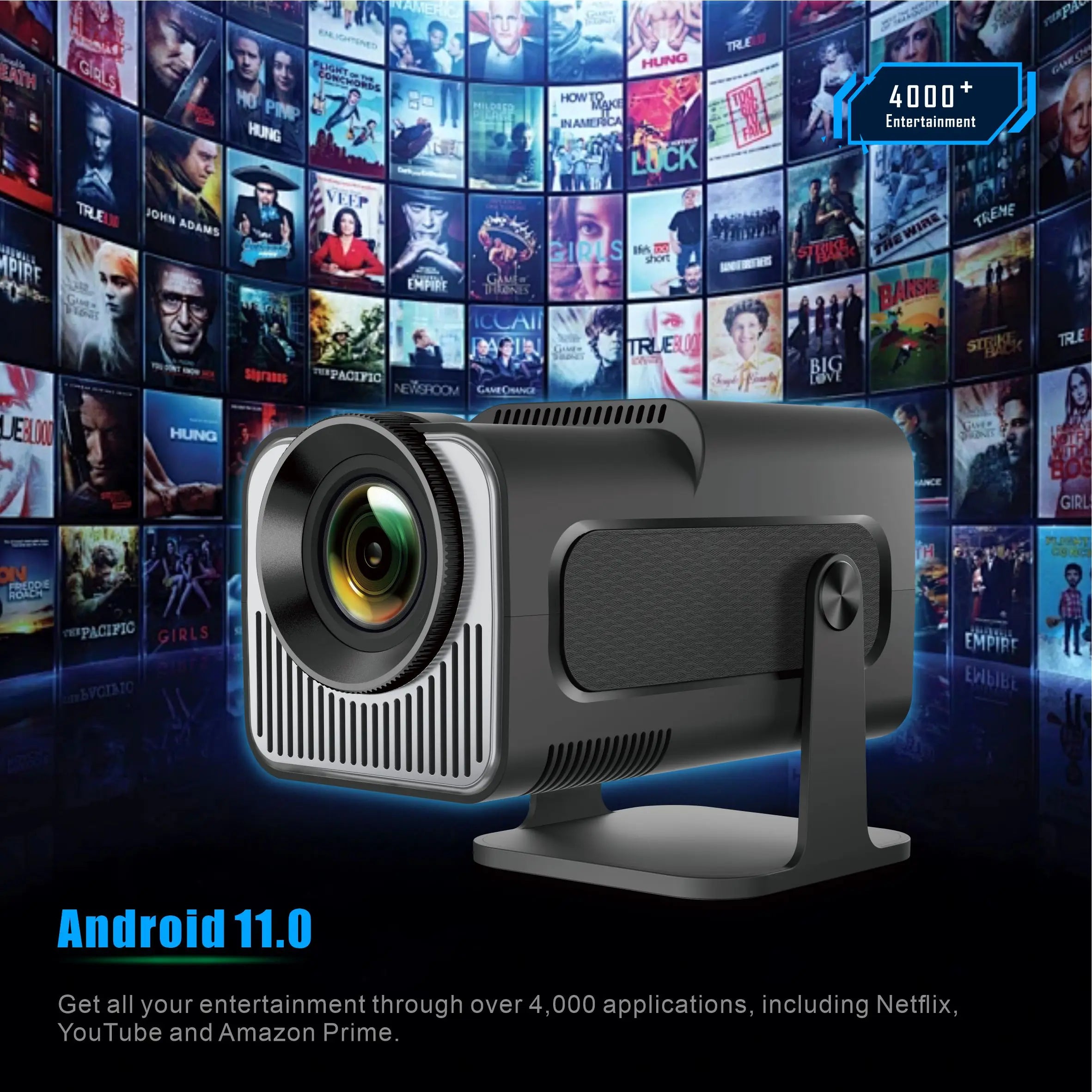 Smart Projecteur WiFi 720P