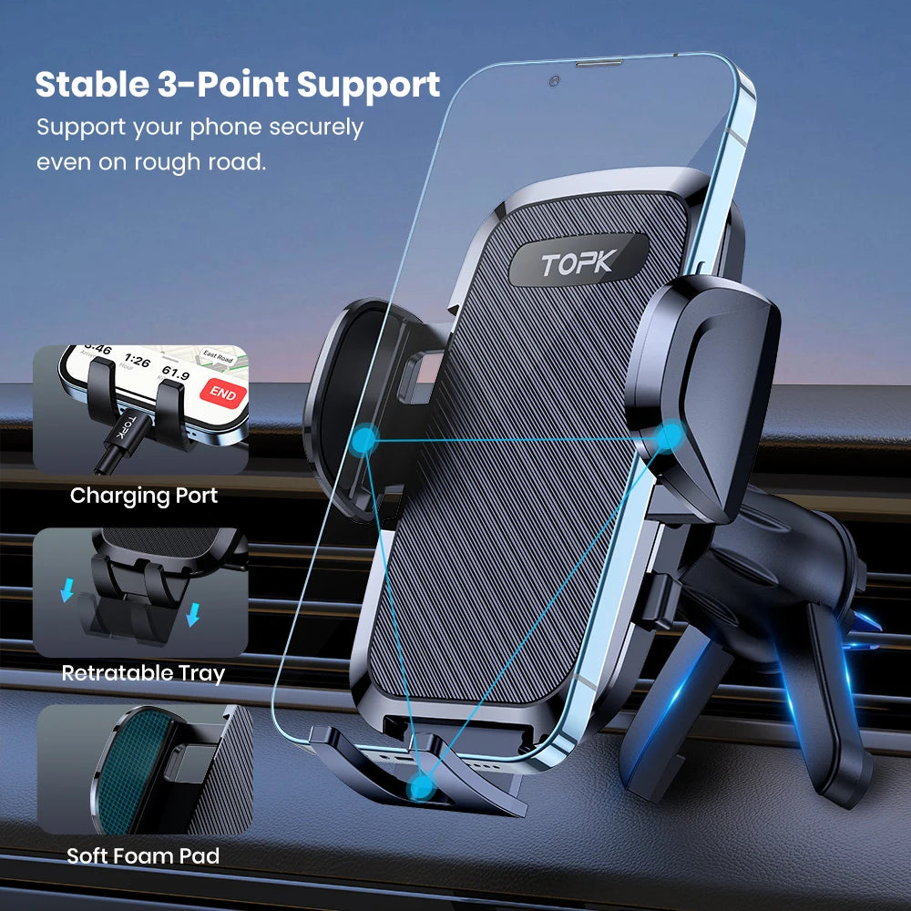 Support de smartphone pour voiture TOPK