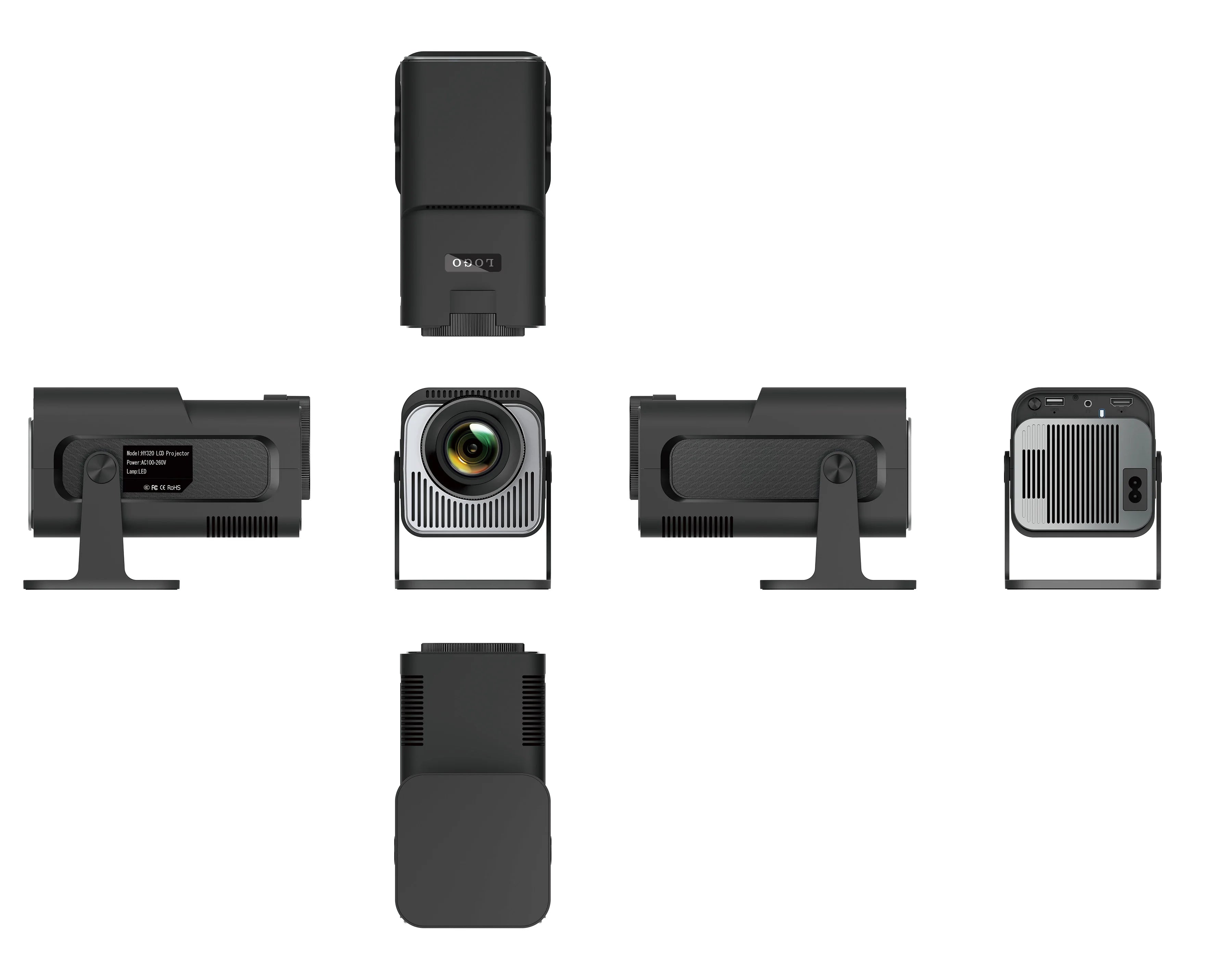 Smart Projecteur WiFi 720P