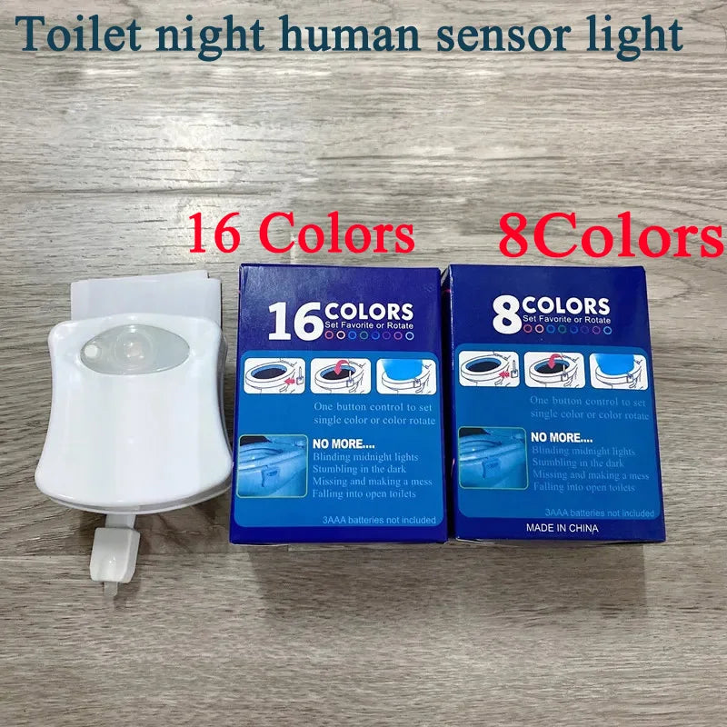 Veilleuse à détection pour WC