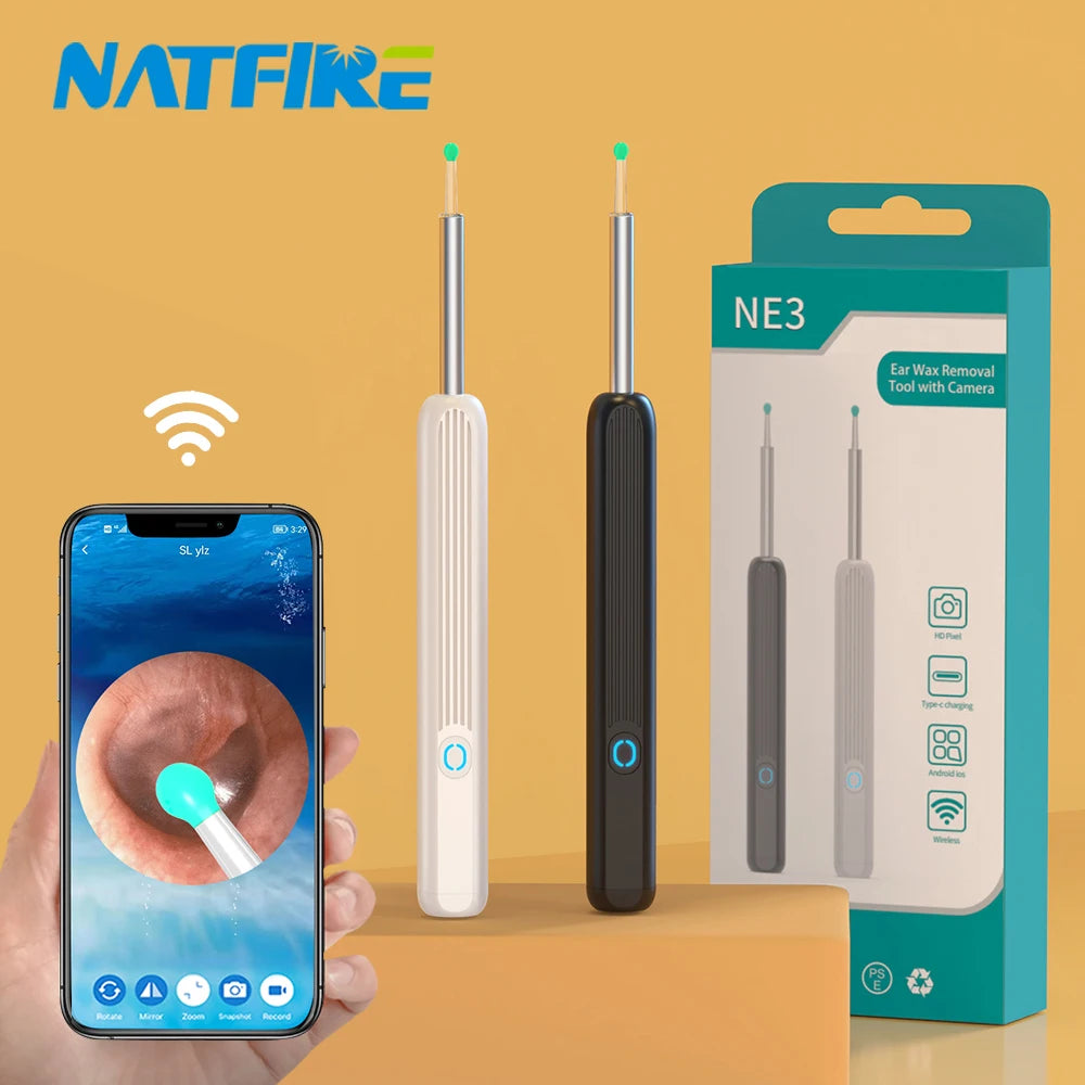 Nettoyeur d'oreille avec caméra NE3 Cleaner