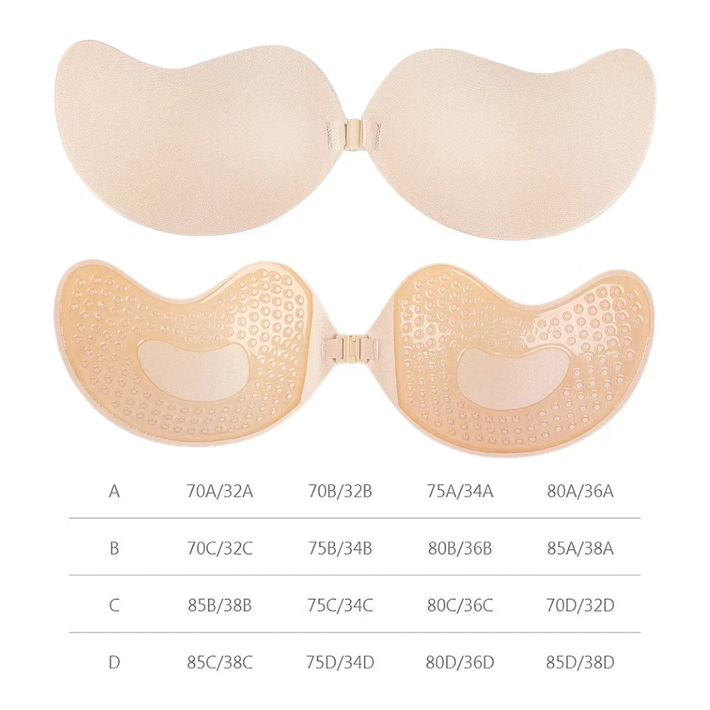 Soutien-gorge invisible sans bretelles