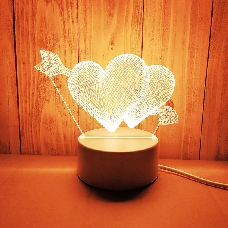 Lampe de chevet à motif