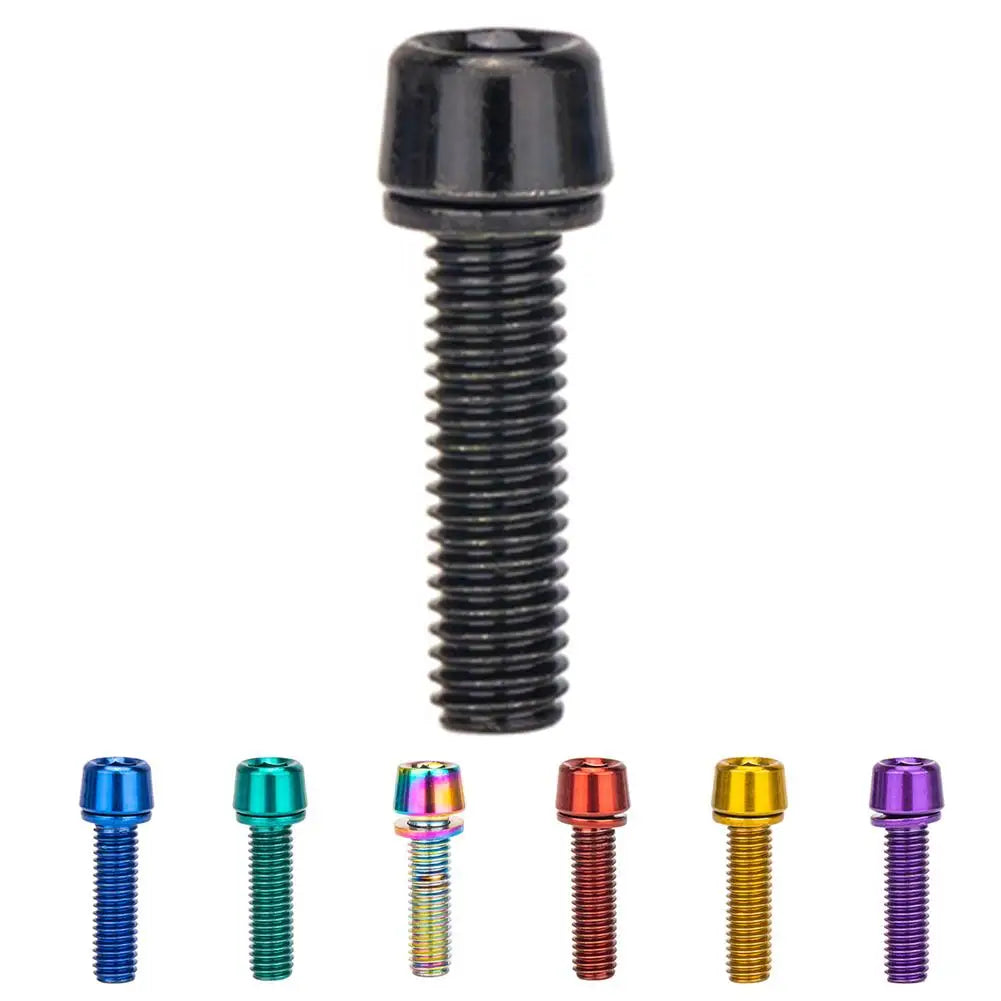 6 vis INOX M5 x 18mm pour vélo