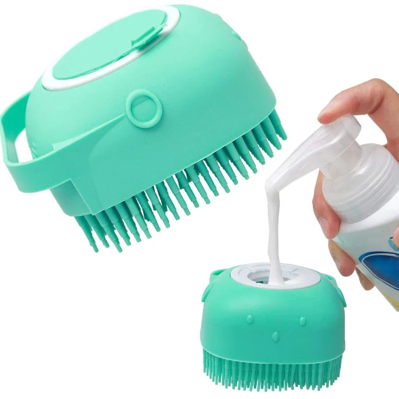 Brosse à shampooing pour animaux