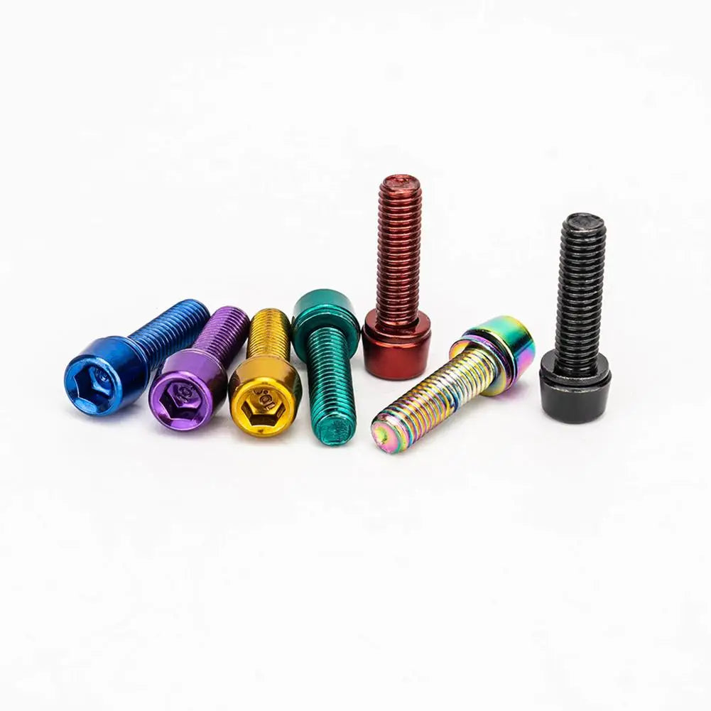 6 vis INOX M5 x 18mm pour vélo