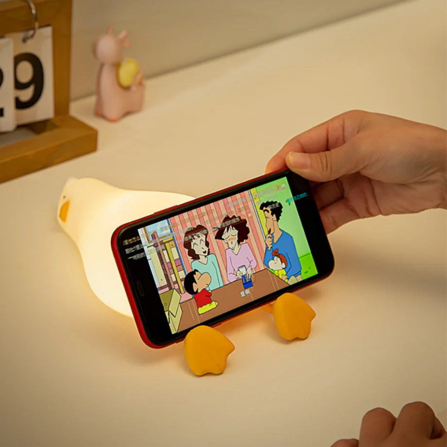 Veilleuse LED en silicone Ducky