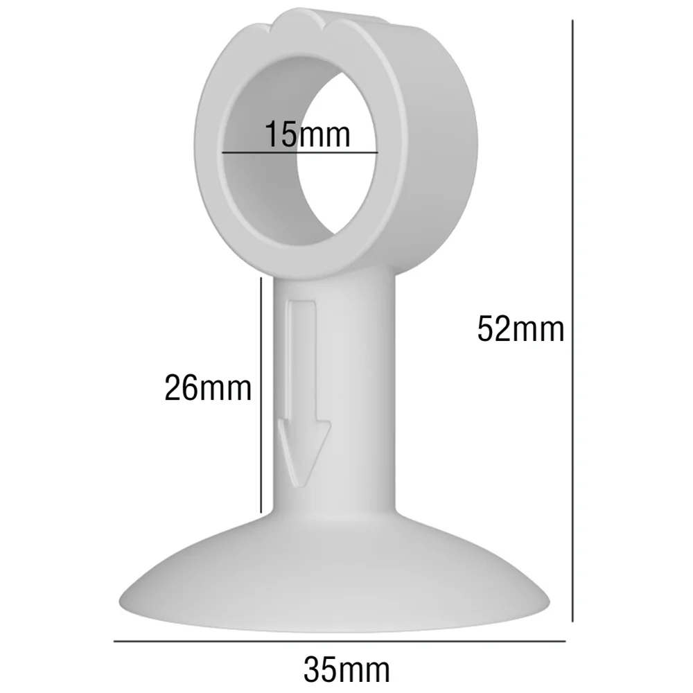 Bloque pour ventouse pour poignée de porte