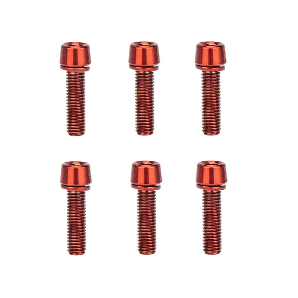 6 vis INOX M5 x 18mm pour vélo