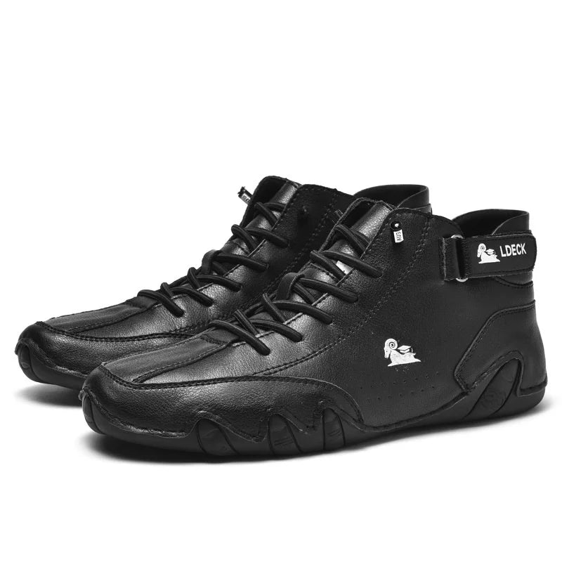 Baskets montantes pour hommes Noires