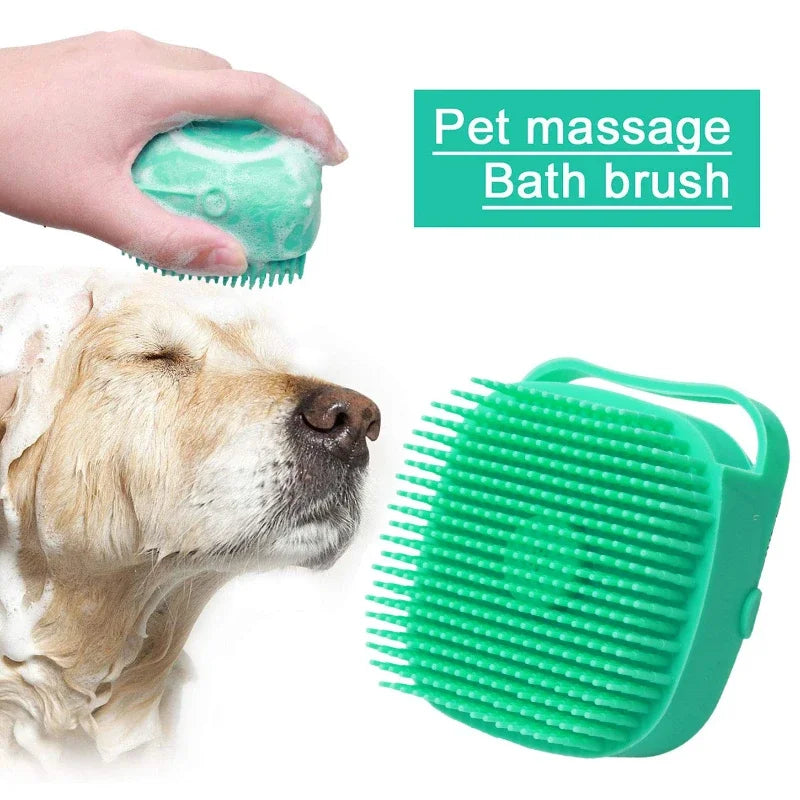 Brosse à shampooing pour animaux