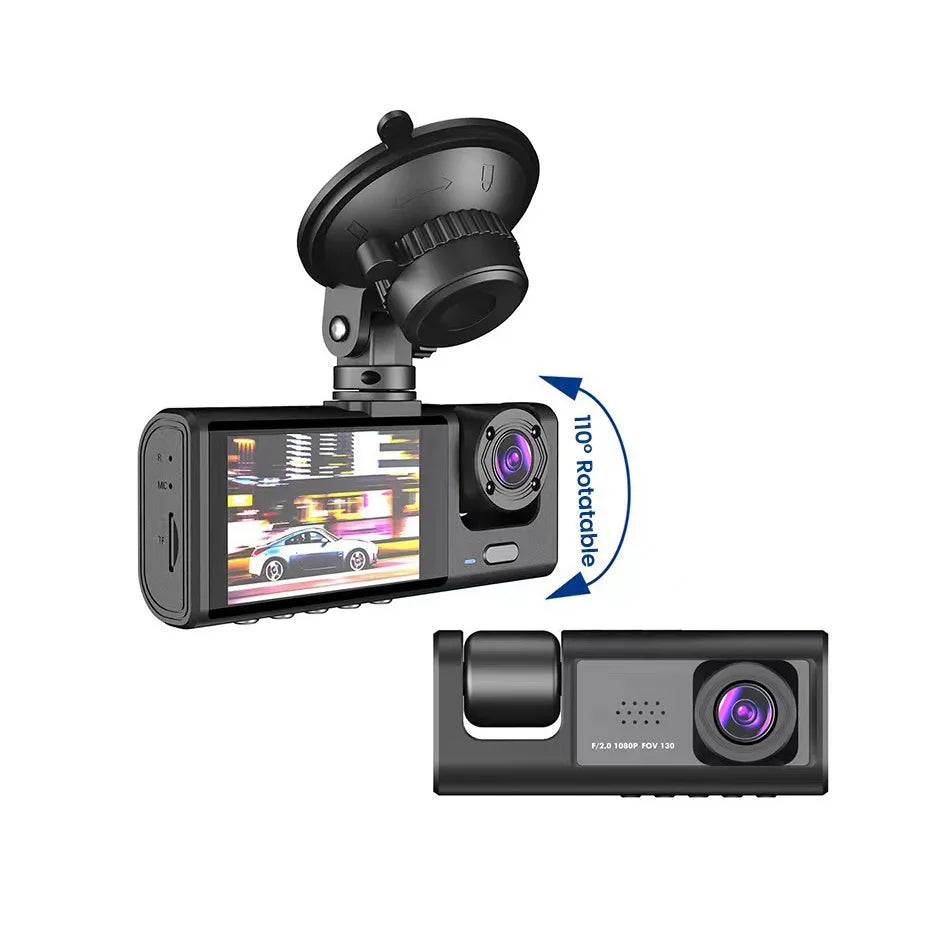 Dashcam 1080P avec caméra de recul