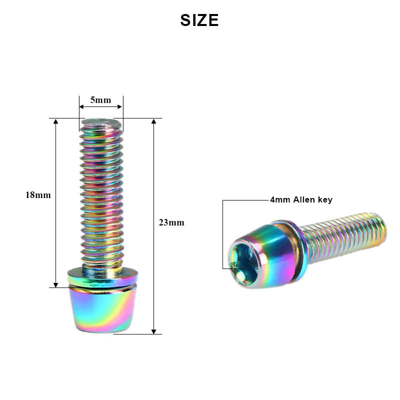 6 vis M5*18MM MTB Bike INOX
