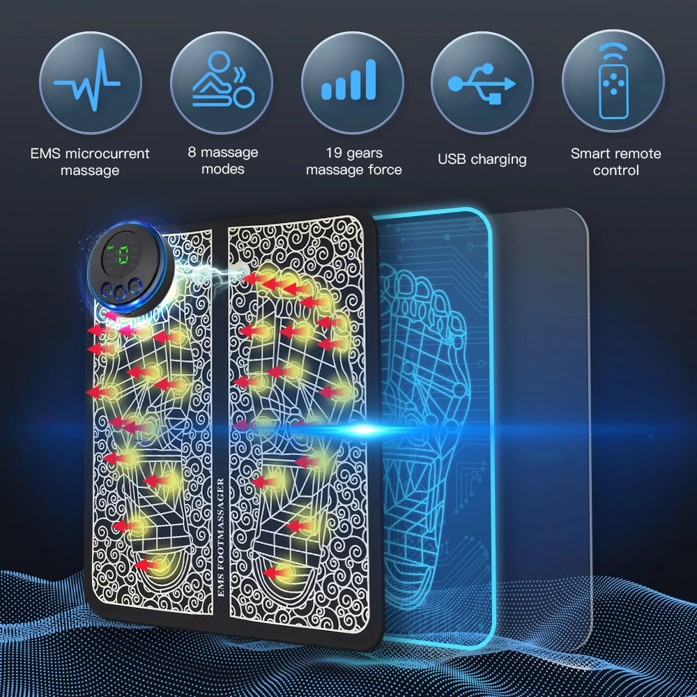 Tapis de massage électrique EMS