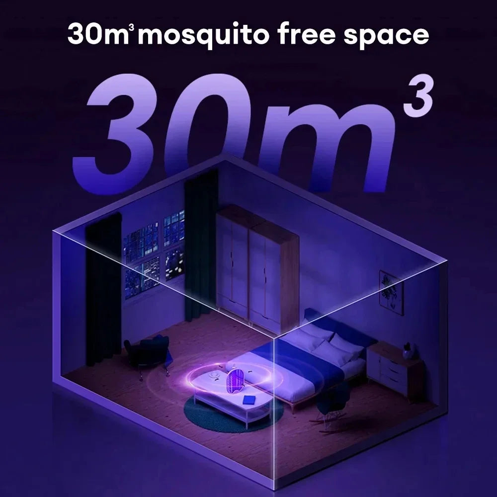 Raquette à insectes rechargeable