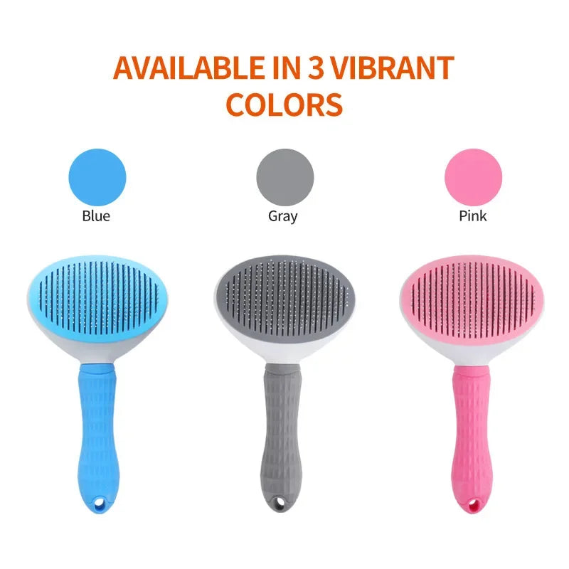Brosse pour animaux nettoyage facile