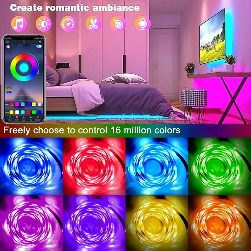 Bande LED RGB 5050 USB