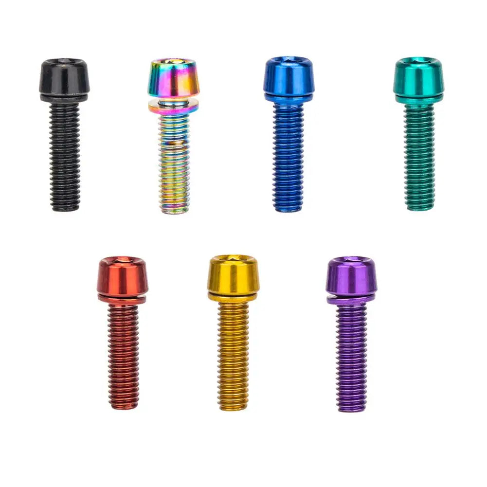6 vis INOX M5 x 18mm pour vélo