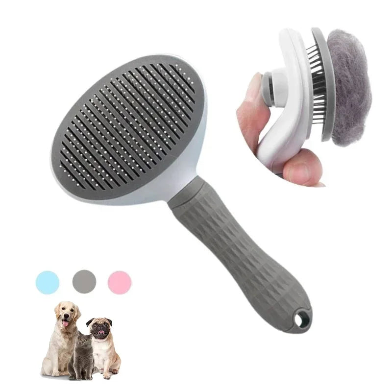 Brosse pour animaux nettoyage facile
