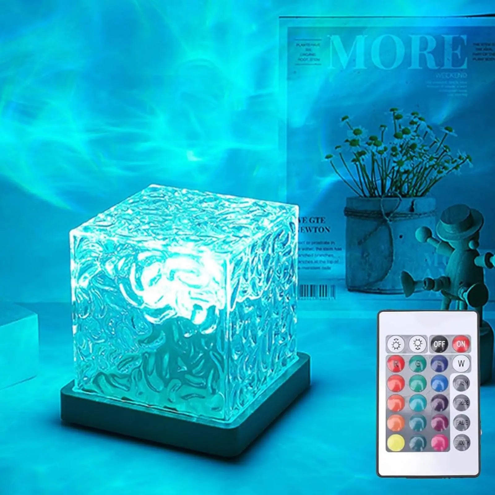 Lampe Cube RGB 16 Couleurs