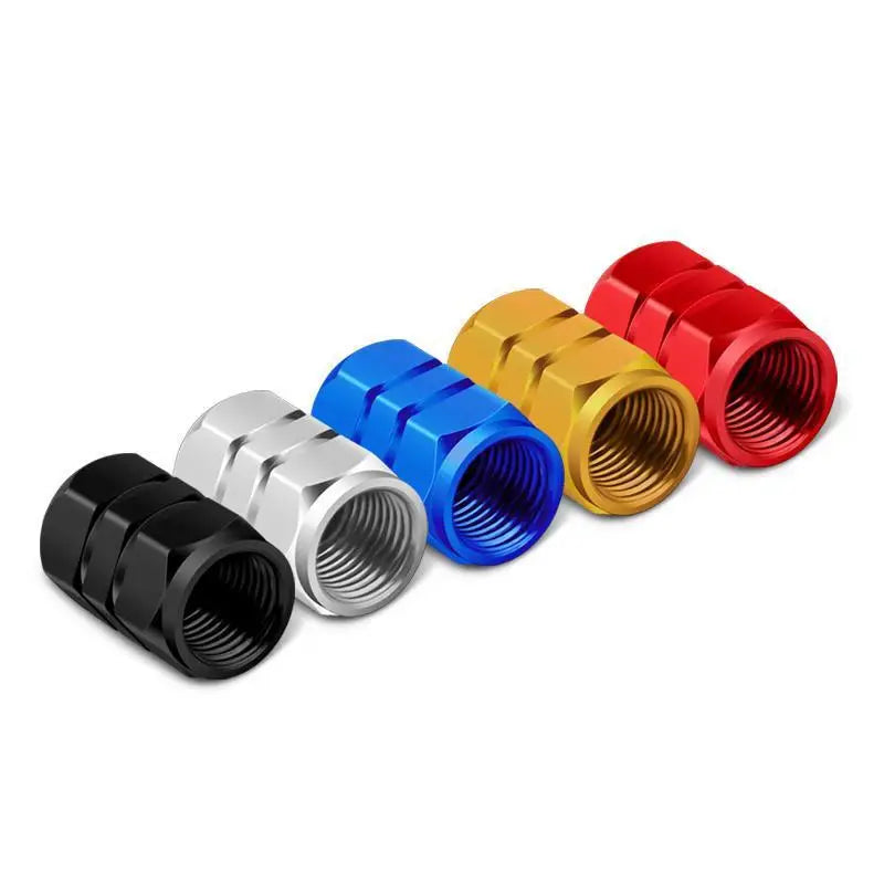 4 Bouchons de Valve Pneu en Aluminium