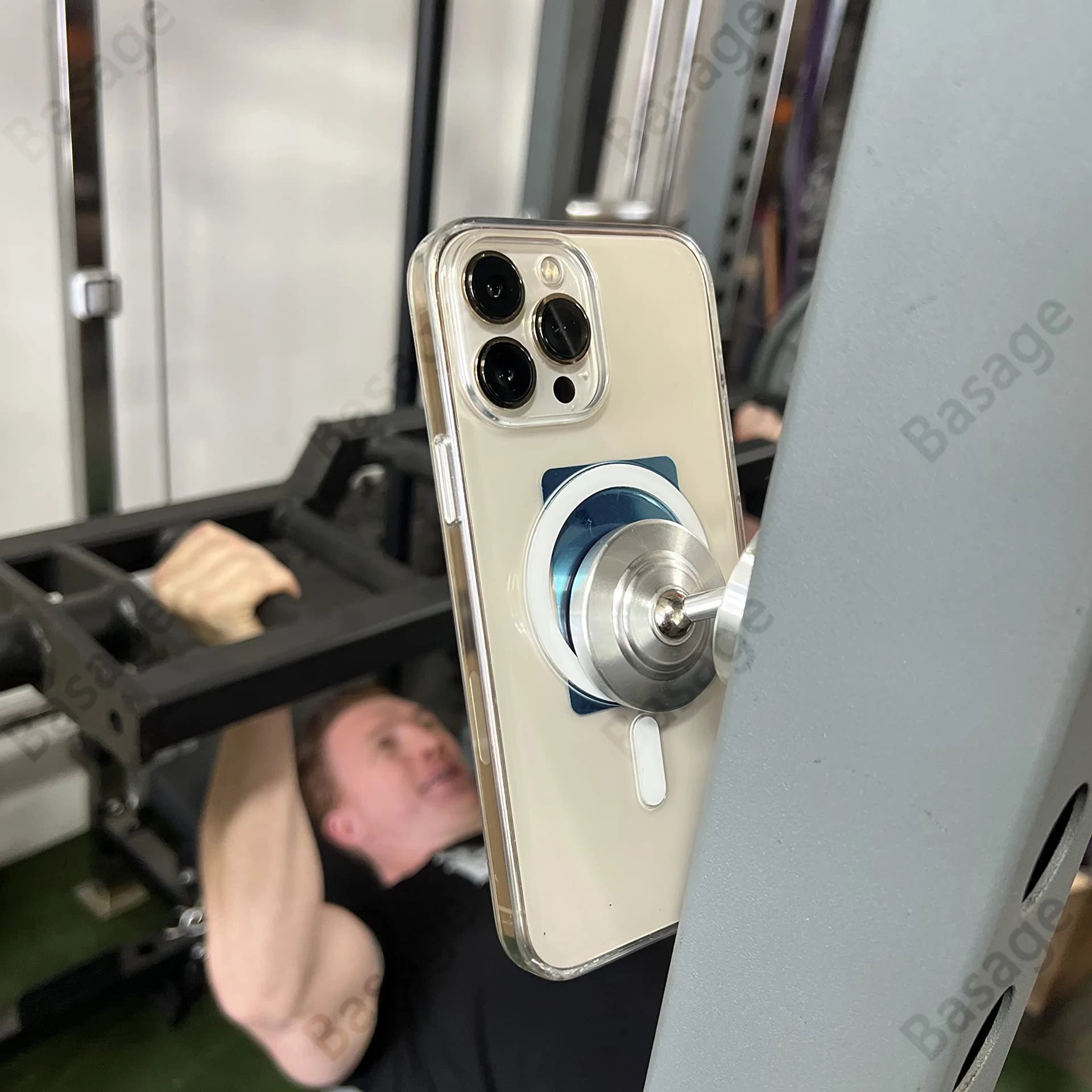 Support magnétique double-face pour smartphone 360° fit