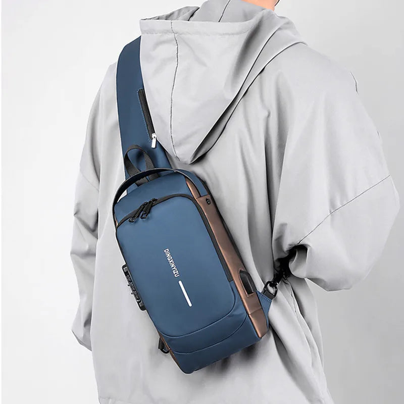 Sac à bandoulière avec antivol Fashion