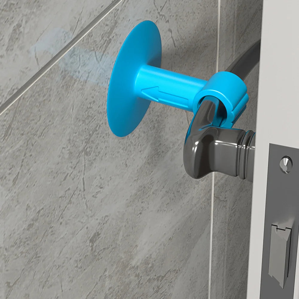 Bloque pour ventouse pour poignée de porte